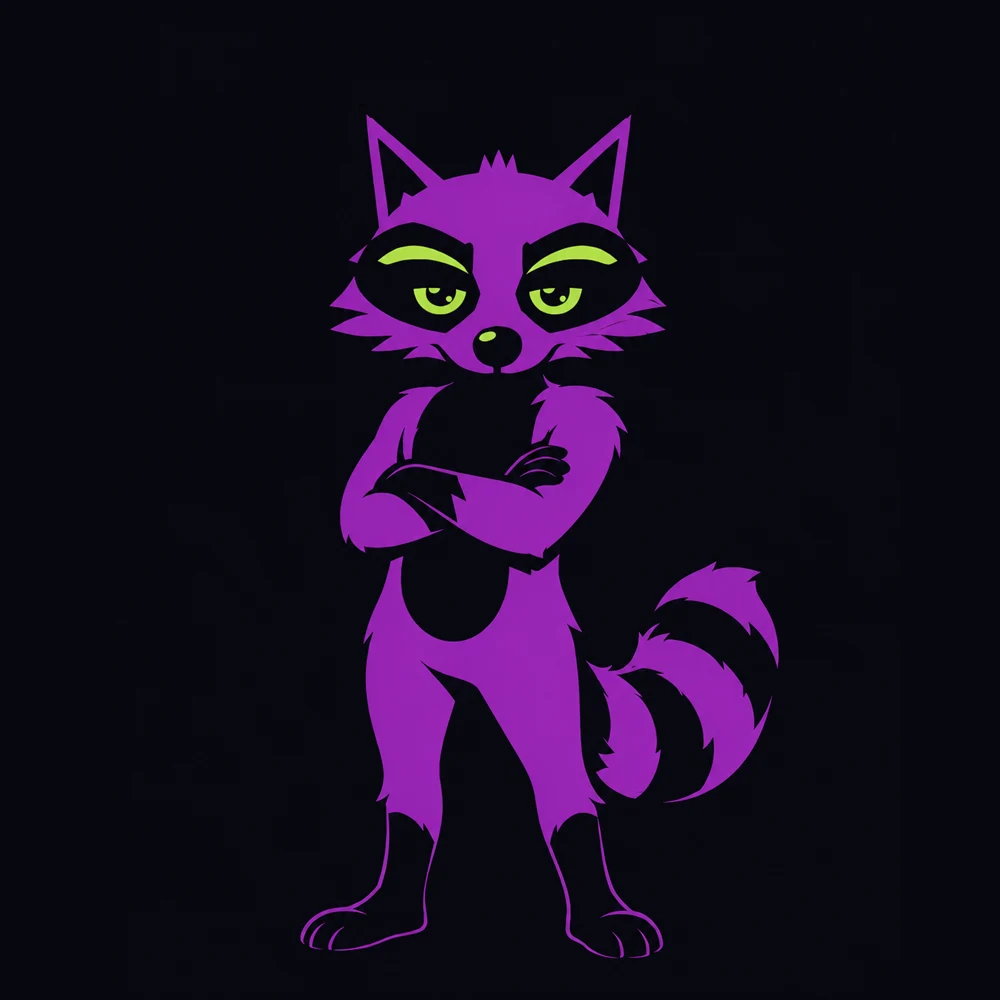 The UVOG raccoon